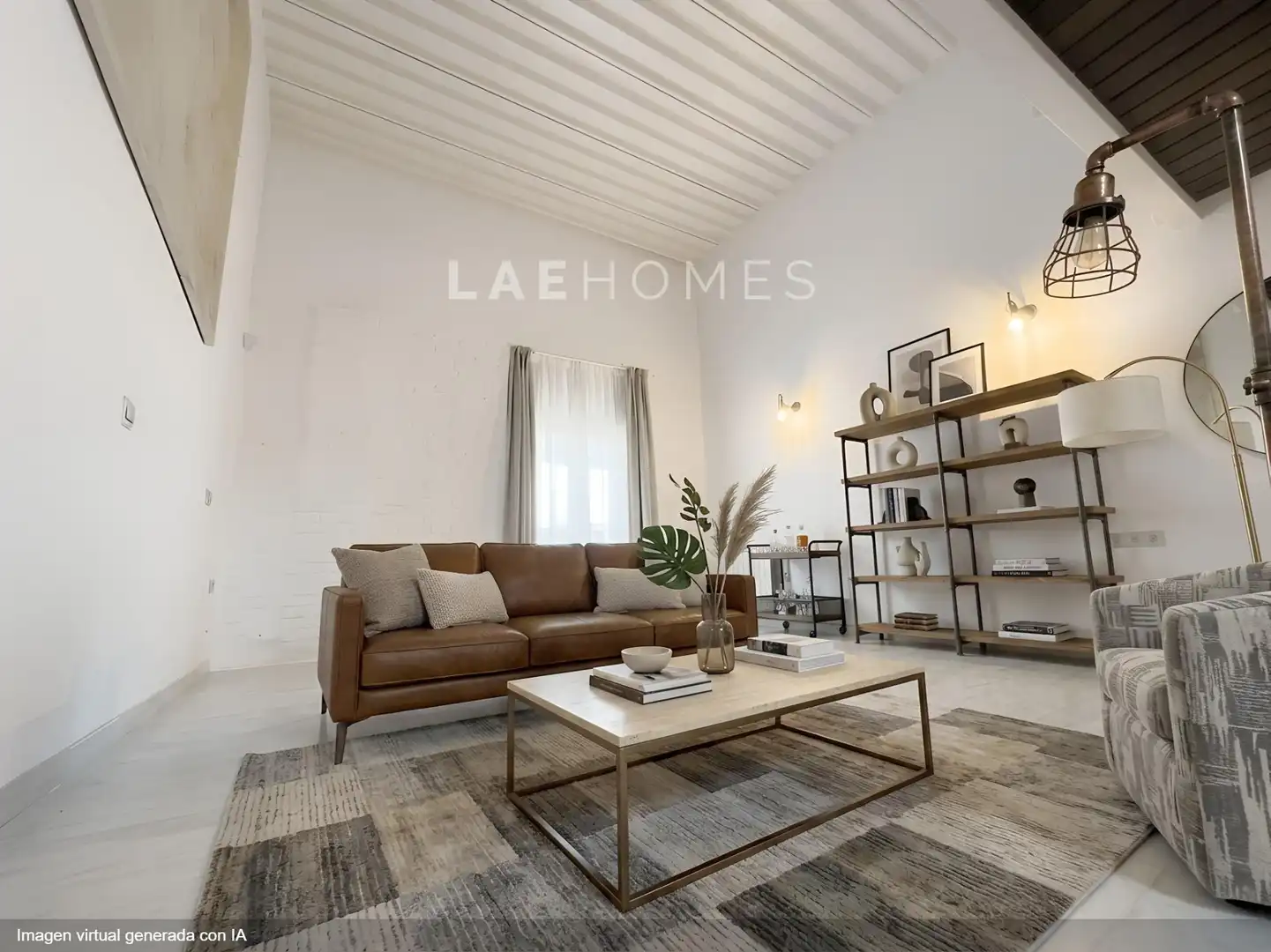 Wohnzimmer von Maisonette zum Verkauf in Sevilla mit Klimaanlage, Heizung und Terrasse