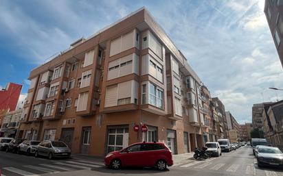 Exterior view of Flat for sale in  Valencia Capital  with Air Conditioner, Parquet flooring and Storage room