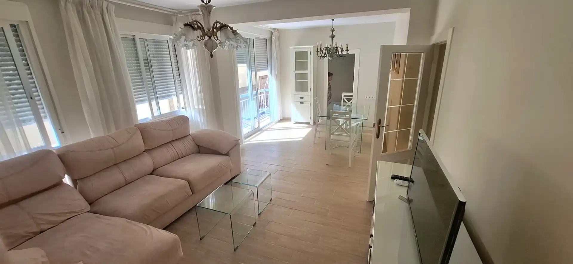 Sala de estar de Dúplex en venta en Jaén con Aire acondicionado, Calefacción y Balcón