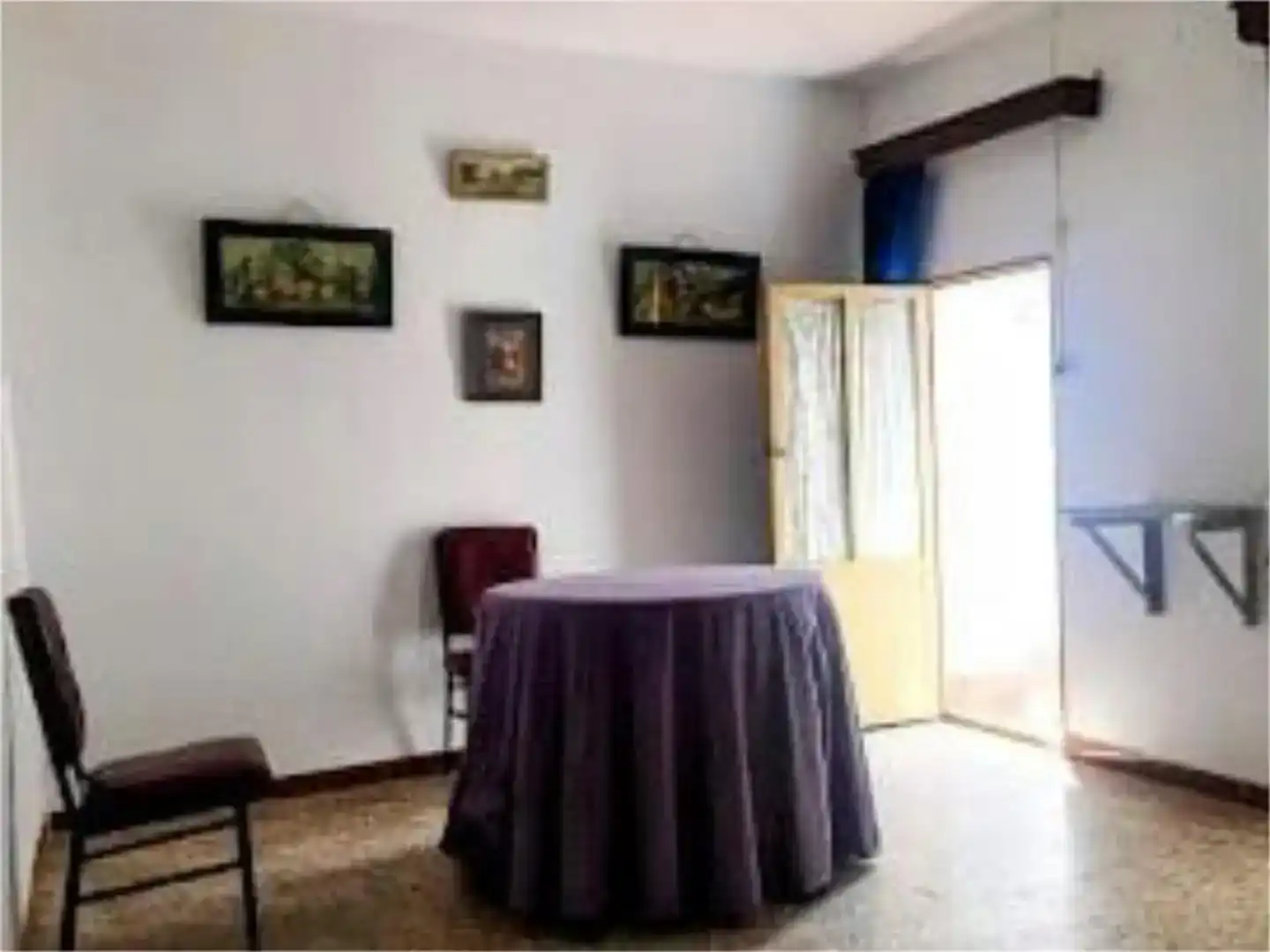 Menjador de Casa adosada en venda en Salvaleón amb Balcó