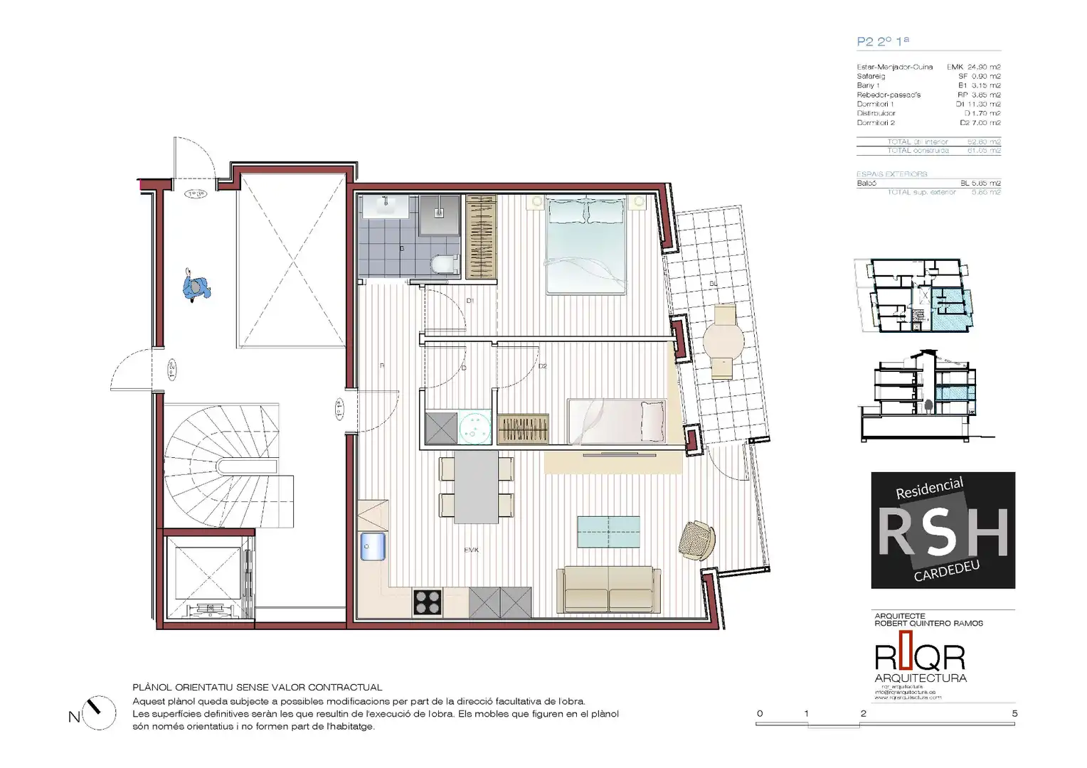 Wohnung mit Terrasse zum Verkauf in Carrer de Santa Clara 33, imagen 2