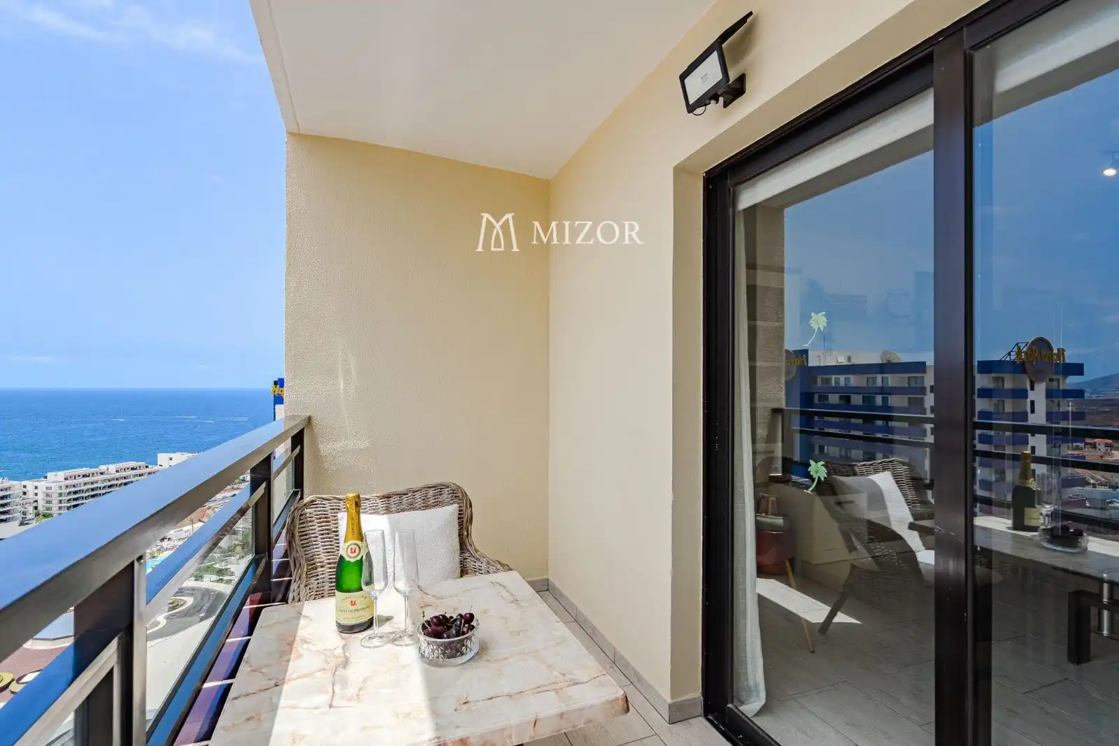 Balcony of Flat for rent in Adeje  with Swimming Pool, Furnished and Community pool