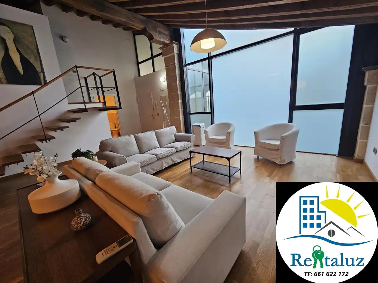 Living room of Duplexes for sale in Jerez de la Frontera  with Parquet flooring and Community pool