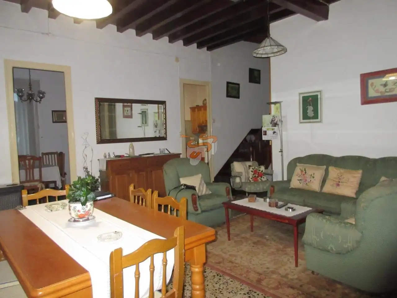 Sala de estar de Finca rústica en venta en Cerdido con Jardín privado, Trastero y Amueblado