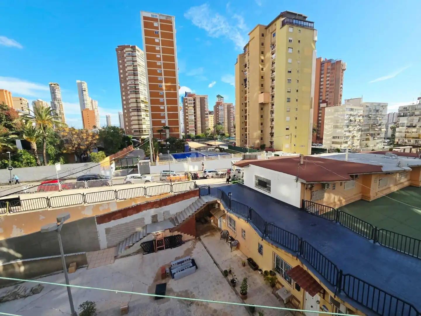Exterior view of Study for sale in Benidorm  with Air Conditioner, Private garden and Furnished