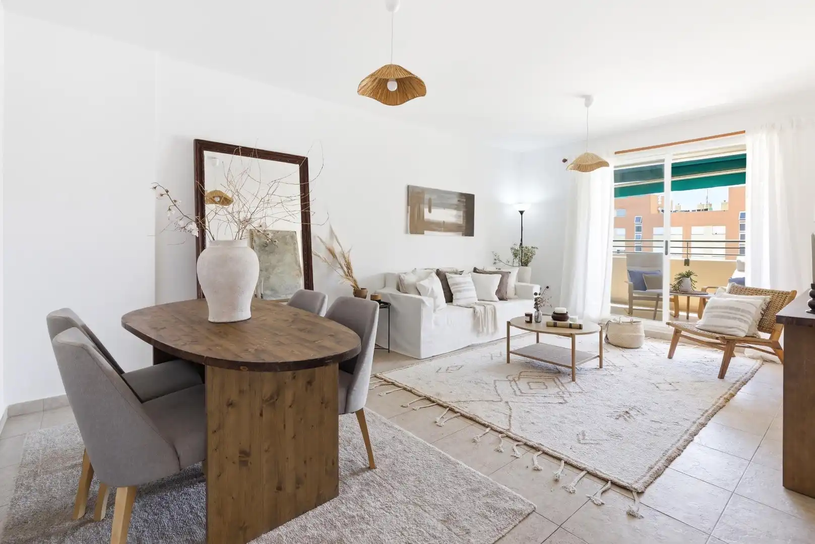 Living room of Apartments for sale in La Pobla de Farnals  with Air Conditioner, Heating and Private garden