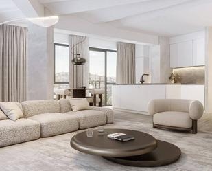 Sala d'estar de Apartament en venda en  Barcelona Capital amb Aire condicionat, Terrassa i Balcó