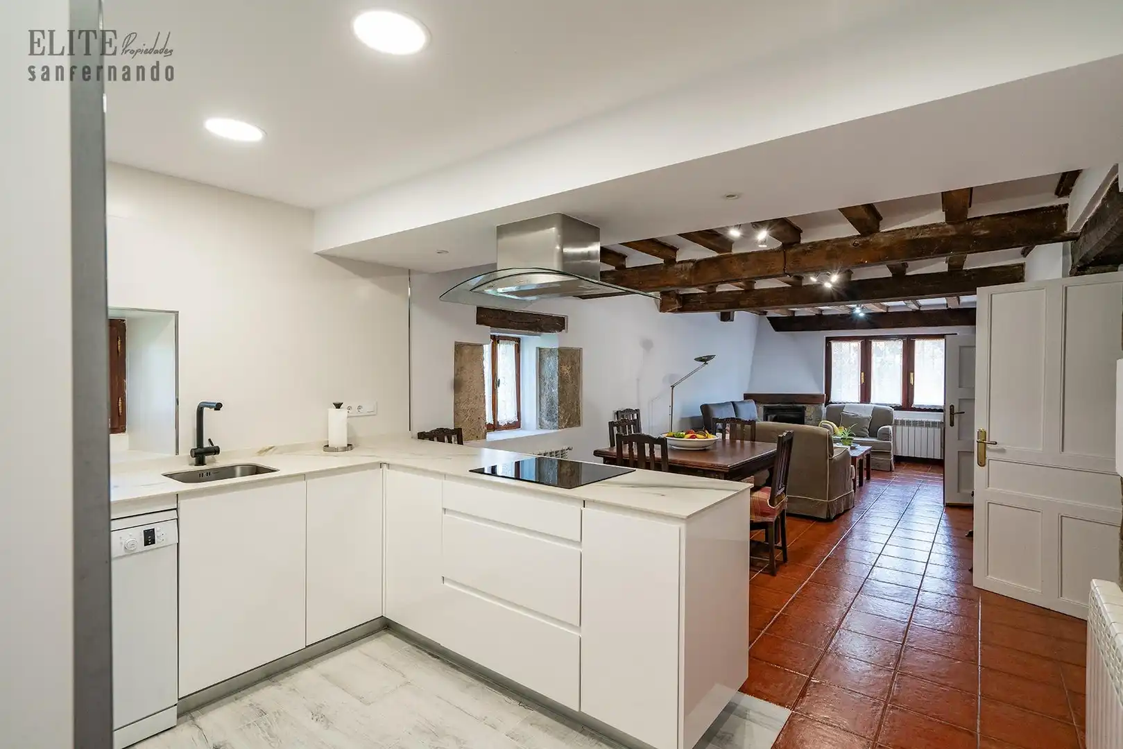 Cocina de Casa o chalet en venta en Puente Viesgo con Calefacción, Jardín privado y Terraza