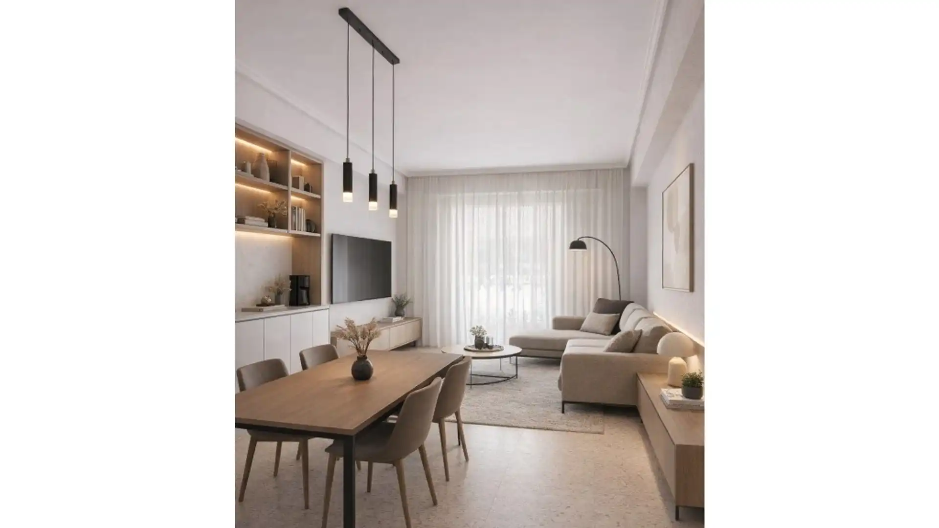 Living room of Flat for sale in Torrent