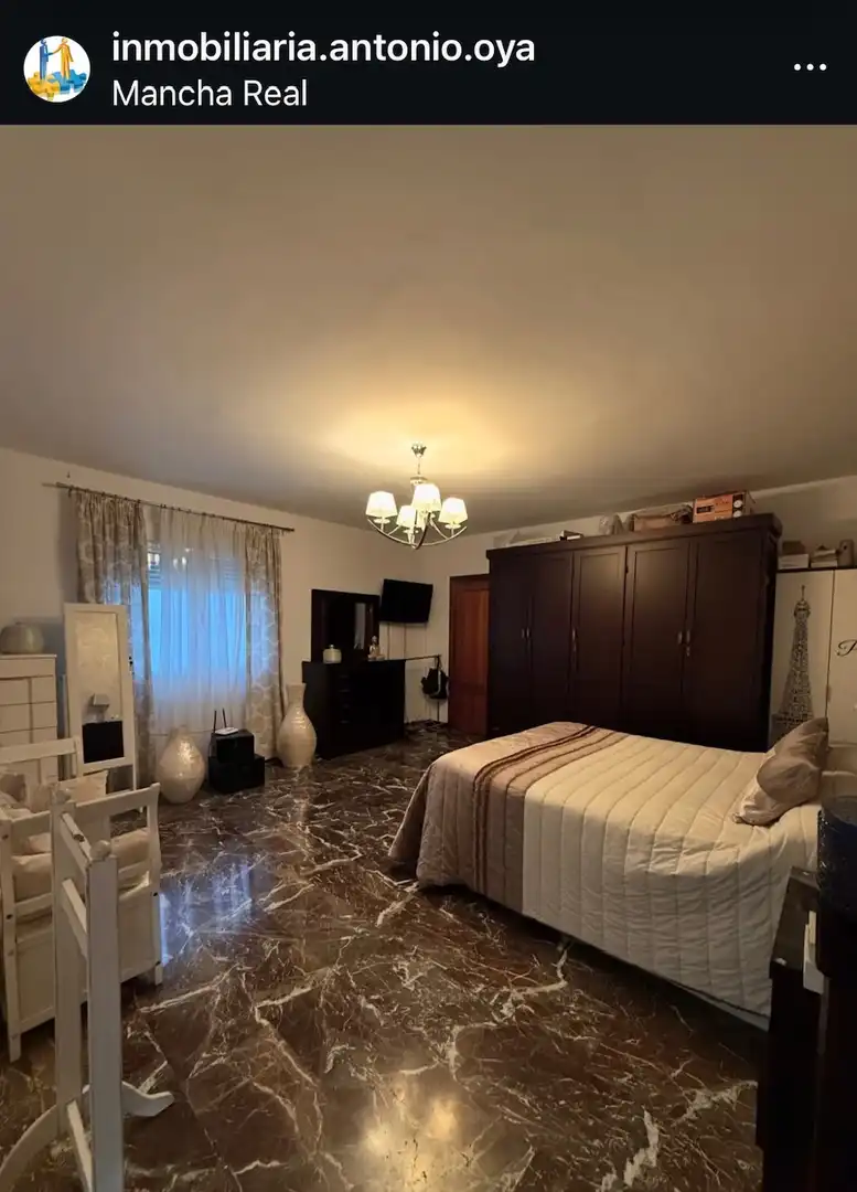 Schlafzimmer von Wohnung zum Verkauf in Mancha Real mit Klimaanlage und Möbliert