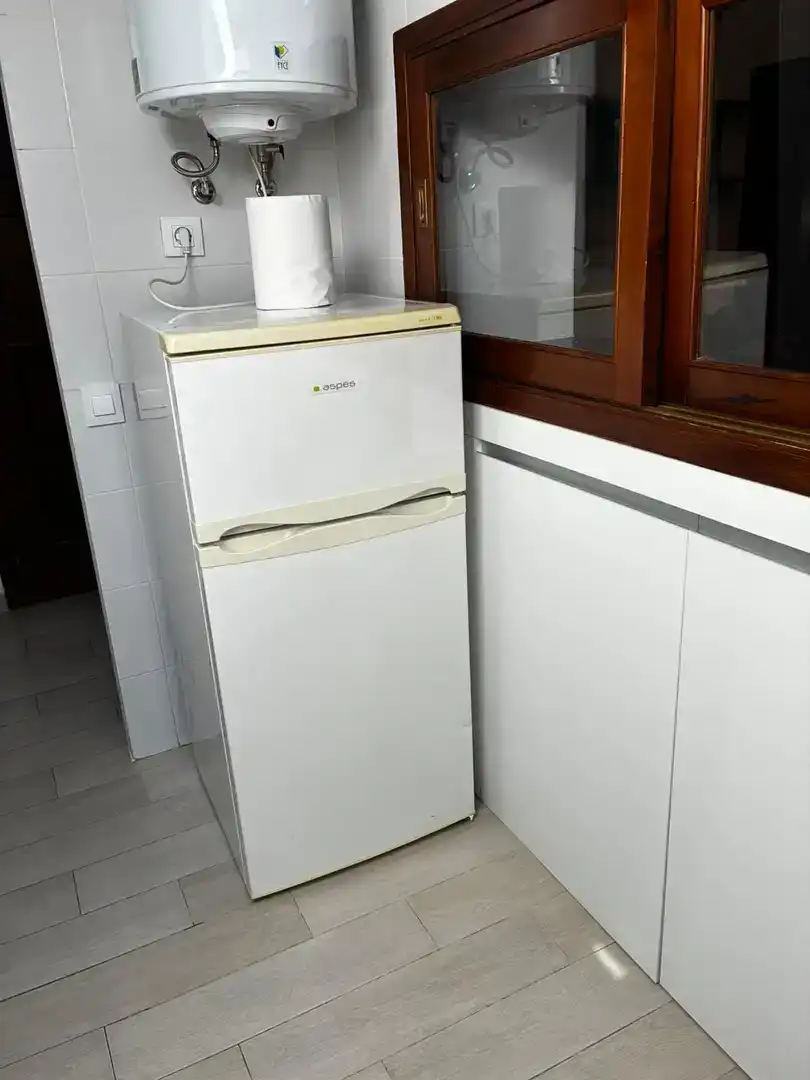 Kitchen of Flat for rent in  Toledo Capital  with Air Conditioner