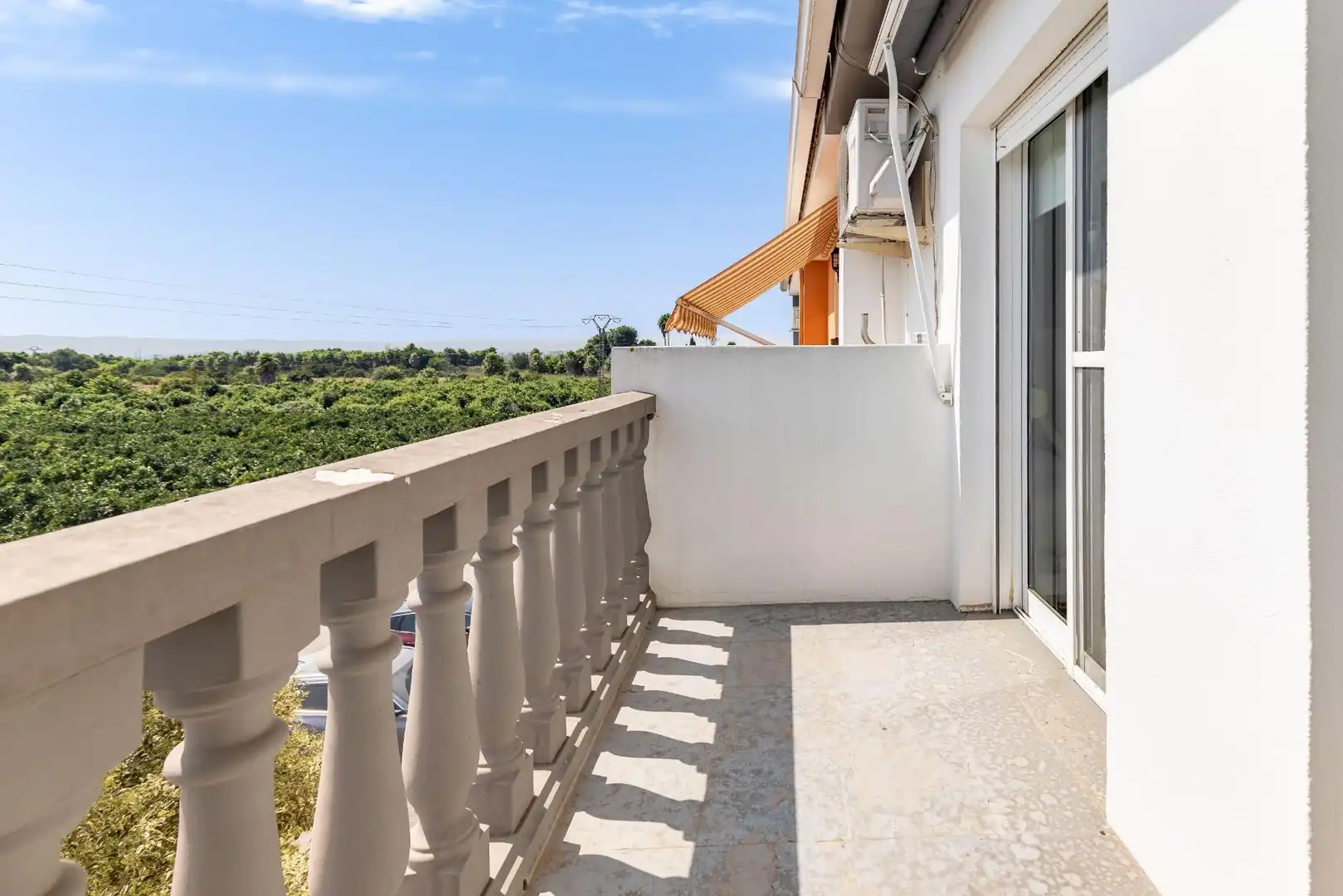 Terraza de Casa adosada en venta en Benimuslem con Aire acondicionado, Calefacción y Parquet