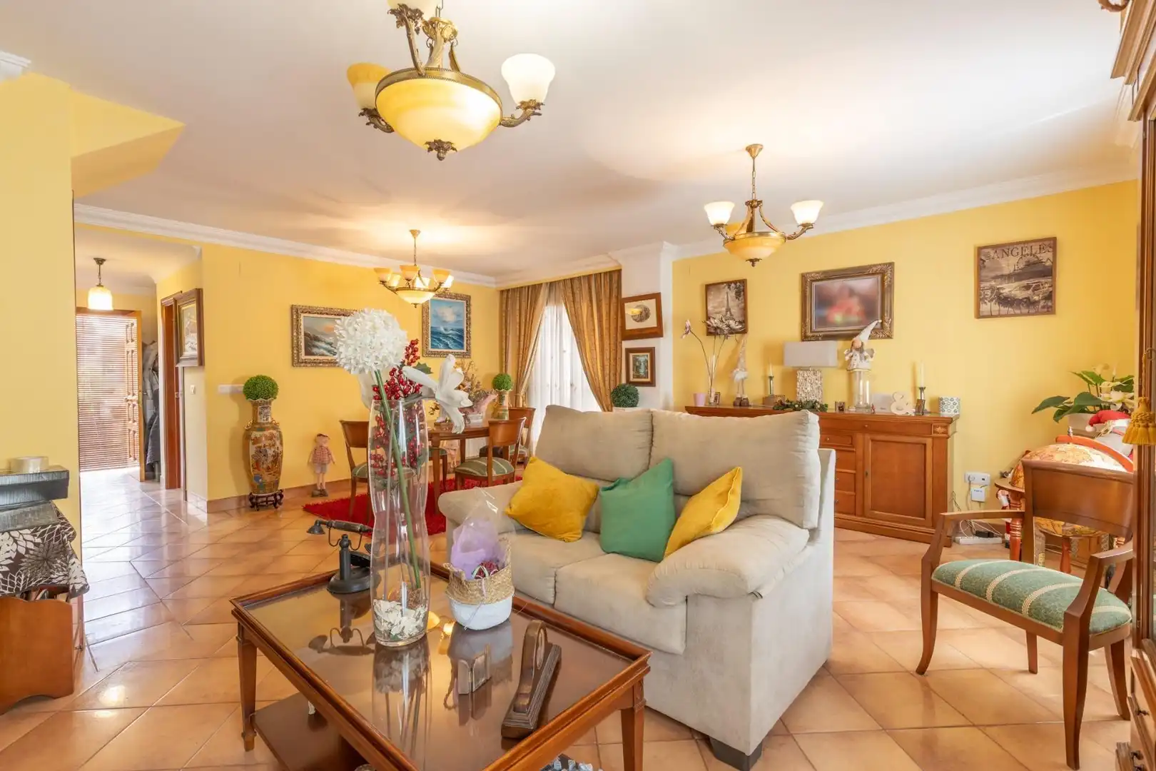 Sala de estar de Casa o chalet en venta en Gójar