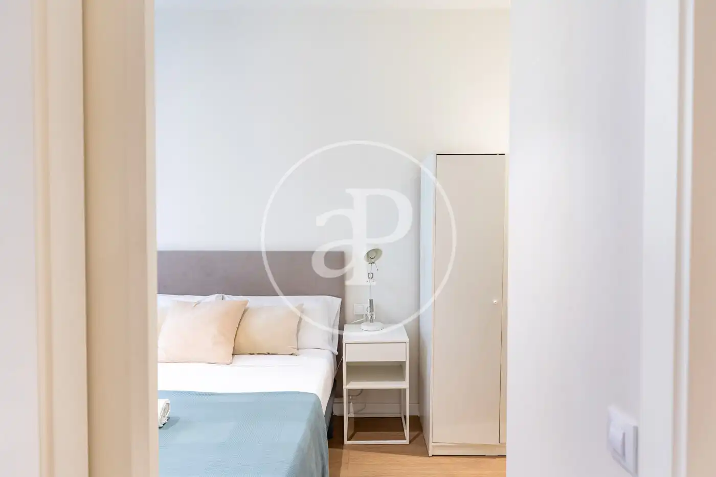 Bedroom of Flat for sale in Barcelona  with Heating and Furnished