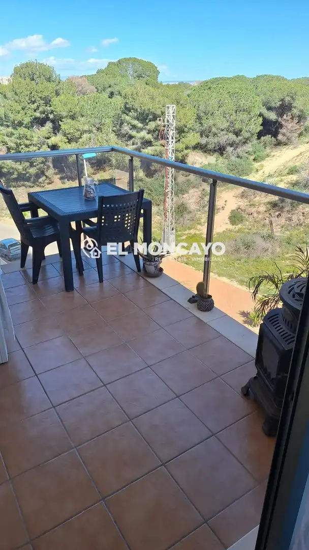 Terraza de Apartamento en venta en Guardamar del Segura con Calefacción, Terraza y Piscina comunitaria