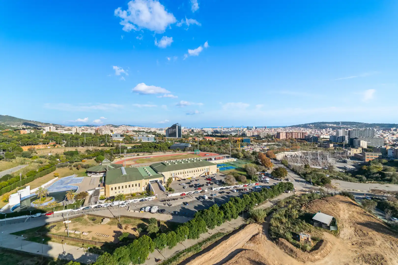 Vista exterior de Piso de alquiler en Esplugues de Llobregat con Aire acondicionado, Calefacción y Terraza