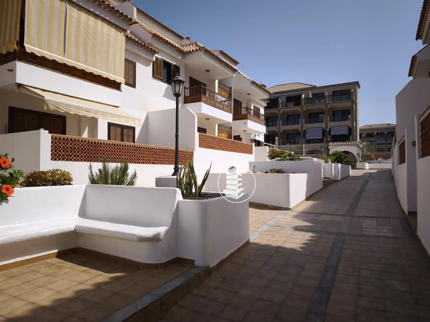 Terraza de Apartamento de alquiler en Arona con Jardín privado, Terraza y Piscina
