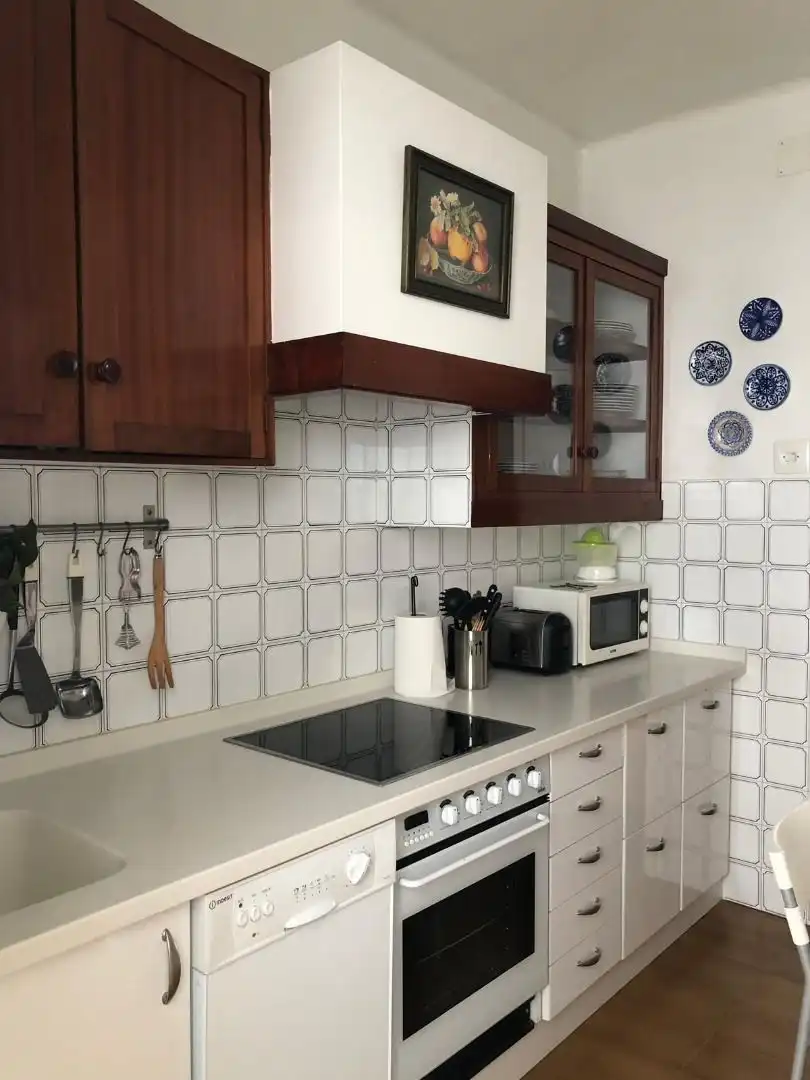 Kitchen of Flat for sale in Ferrol  with Heating, Storage room and Washing machine
