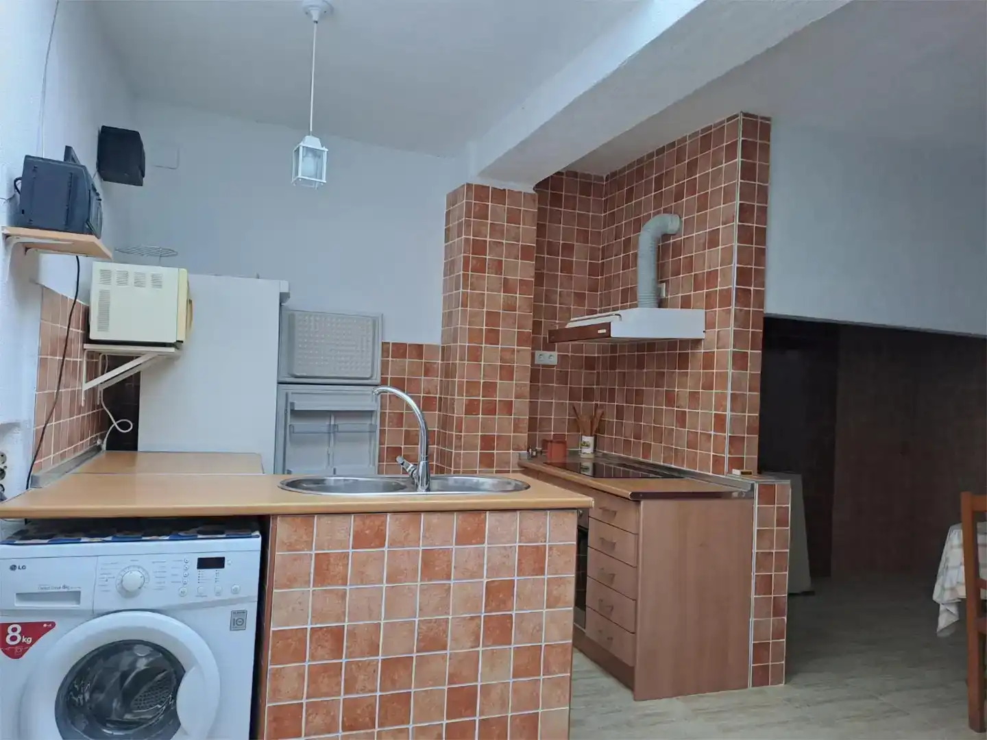 Cuina de Casa adosada en venda en Risco amb Aire condicionat