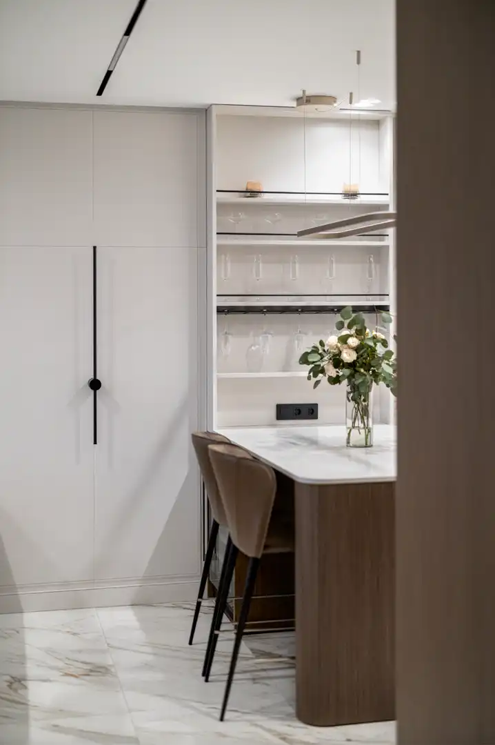 Kitchen of Flat for sale in Madrid  with Air Conditioner, Heating and Furnished