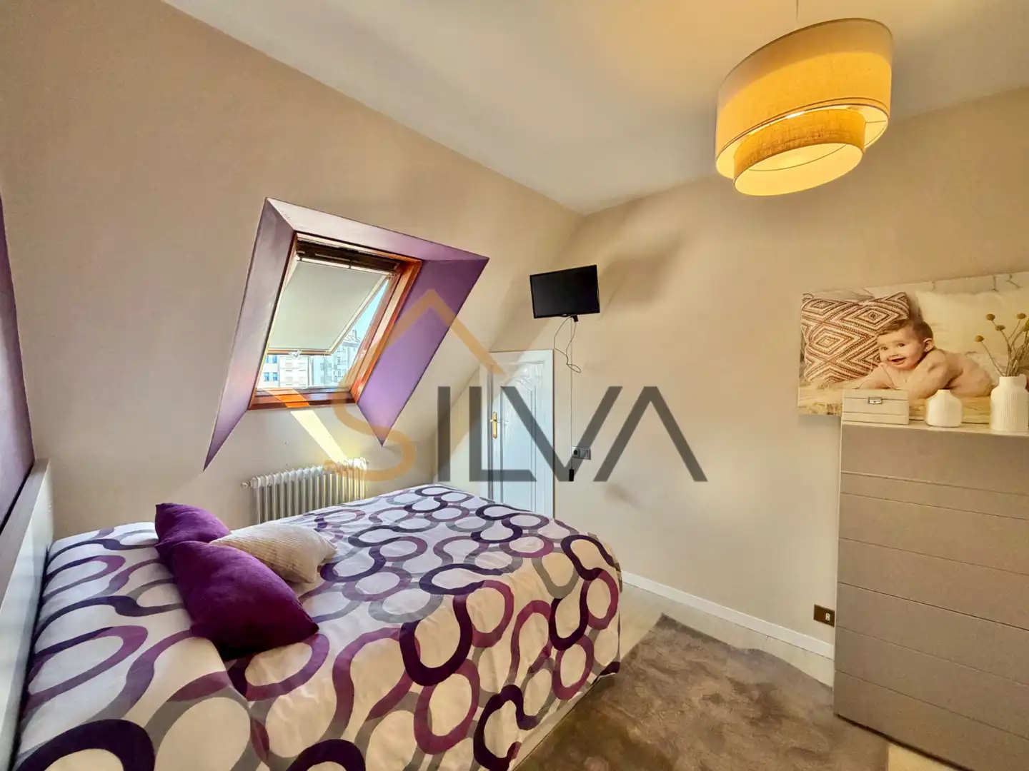 Bedroom of Flat for sale in Lugo  with Heating, Parquet flooring and Storage room