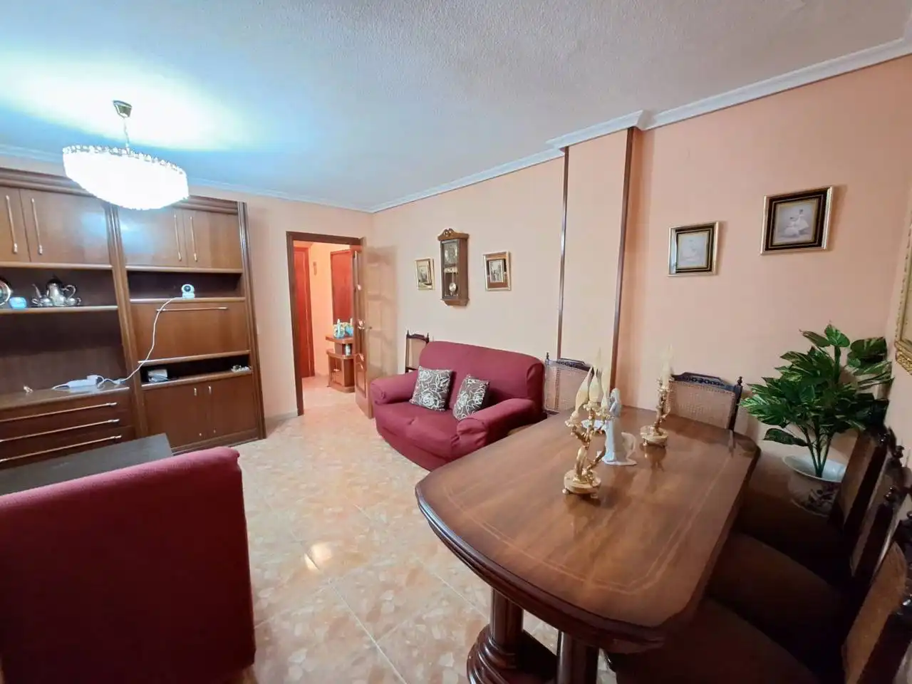 Wohnzimmer von Wohnung zum Verkauf in Fuenlabrada mit Klimaanlage, Heizung und Terrasse