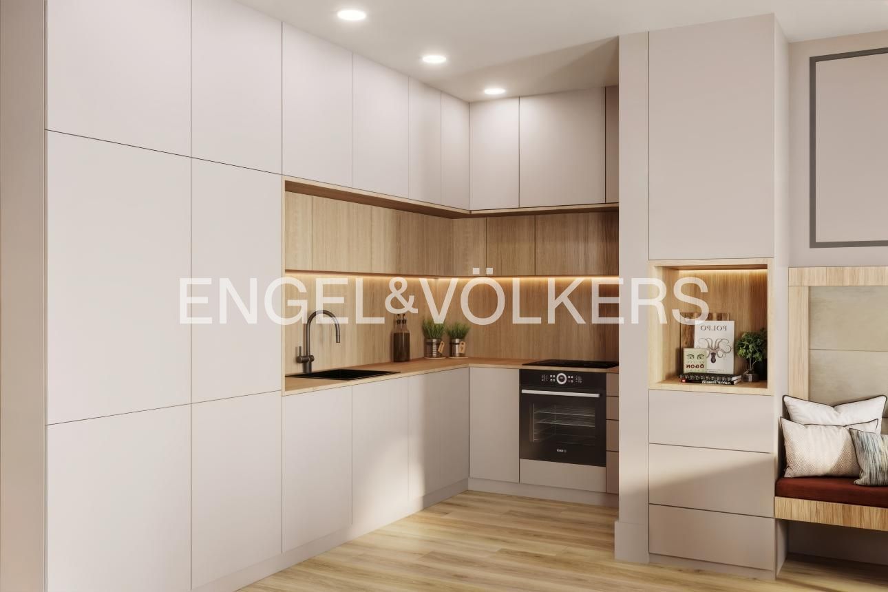 Cocina de Piso en venta en  Barcelona Capital con Aire acondicionado, Calefacción y Parquet