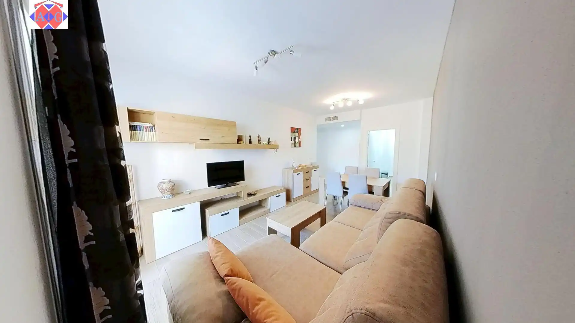 Sala de estar de Piso en venta en Gualchos con Aire acondicionado, Calefacción y Terraza