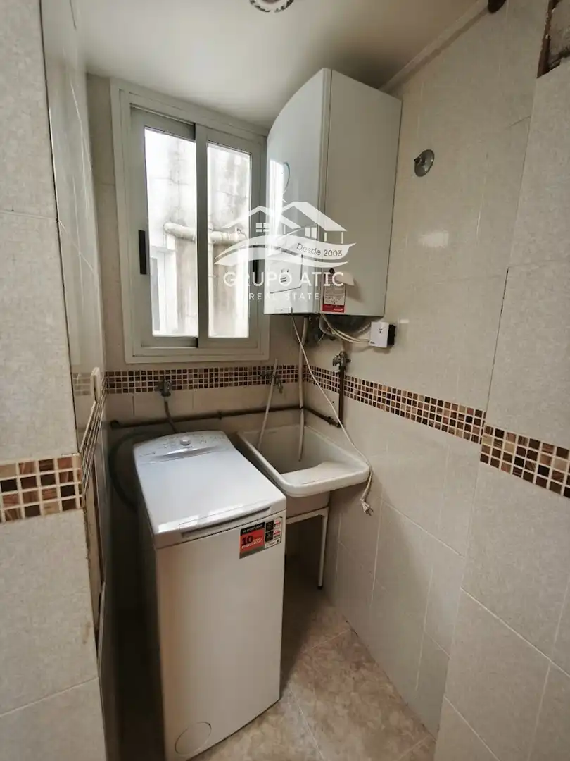 Baño de Apartamento en venta en Burriana / Borriana con Calefacción, Terraza y Amueblado