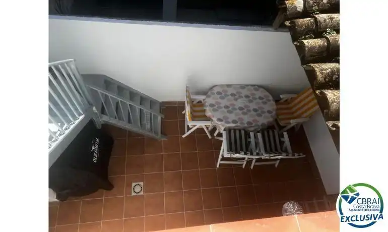 Terrassa de Casa adosada en venda en Empuriabrava amb Microones i TV