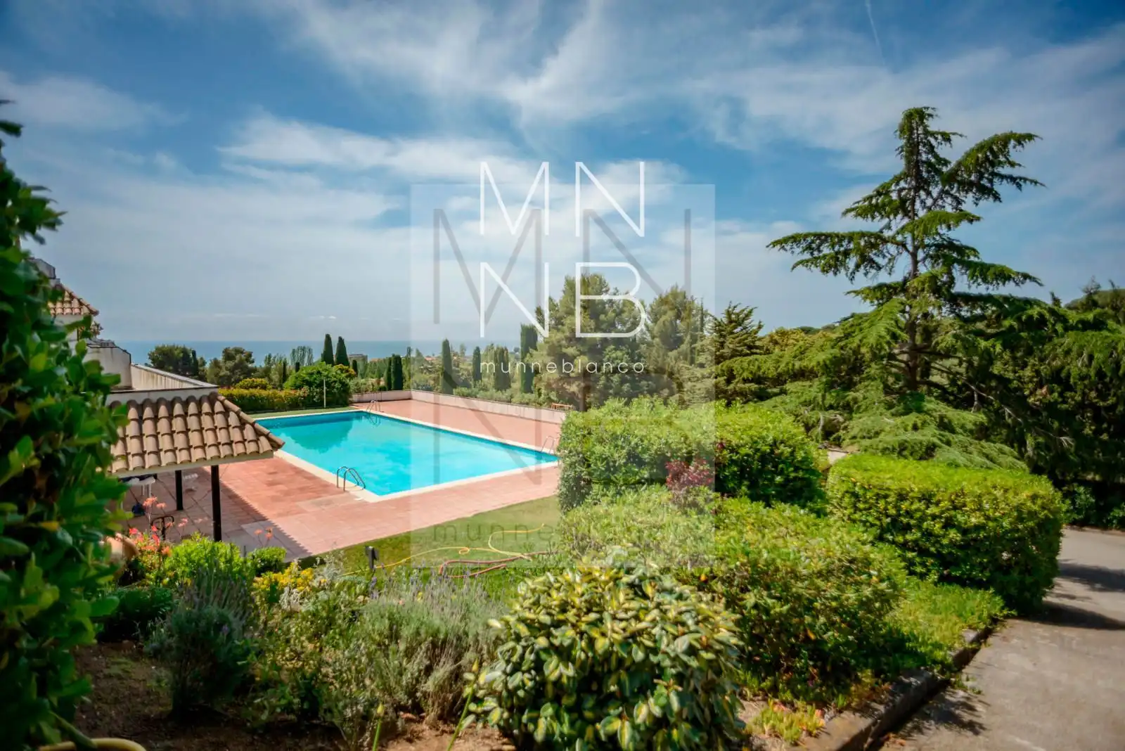 Garten von Wohnung zur Miete in Sant Vicenç de Montalt mit Klimaanlage, Heizung und Terrasse
