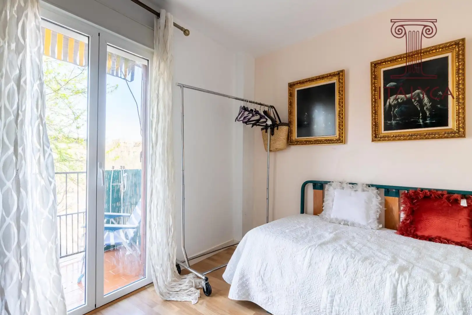 Bedroom of Flat for sale in  Sevilla Capital  with Air Conditioner, Heating and Terrace