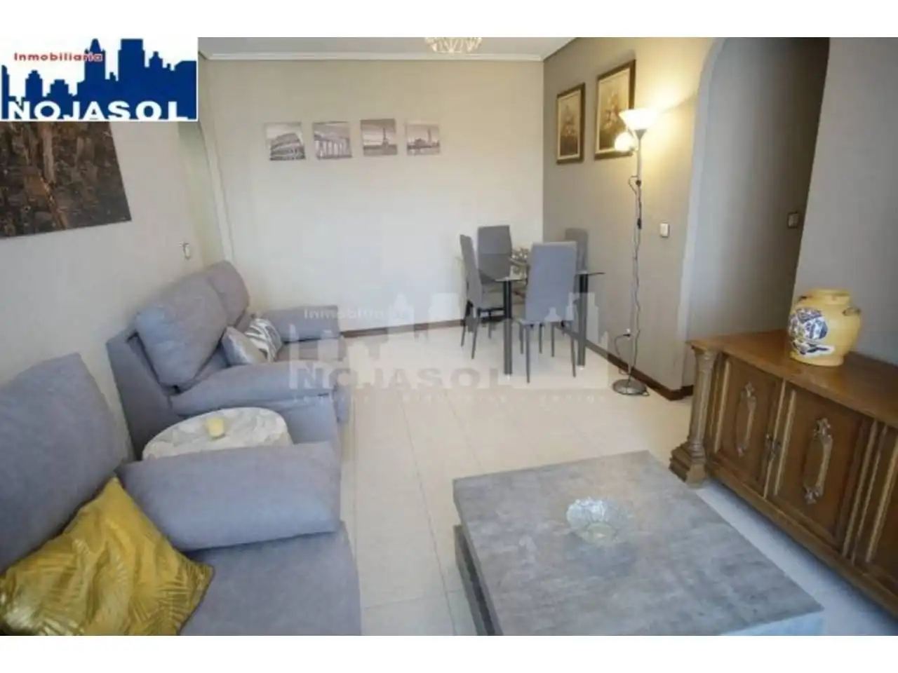 Living room of Flat for rent in Noja  with Terrace and Furnished