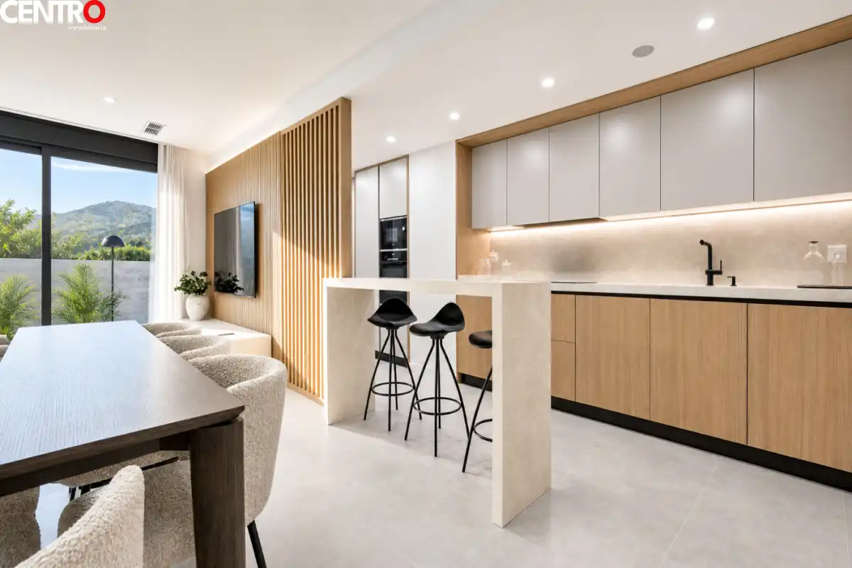 Cocina de Piso en venta en Huétor Vega con Aire acondicionado, Calefacción y Jardín privado