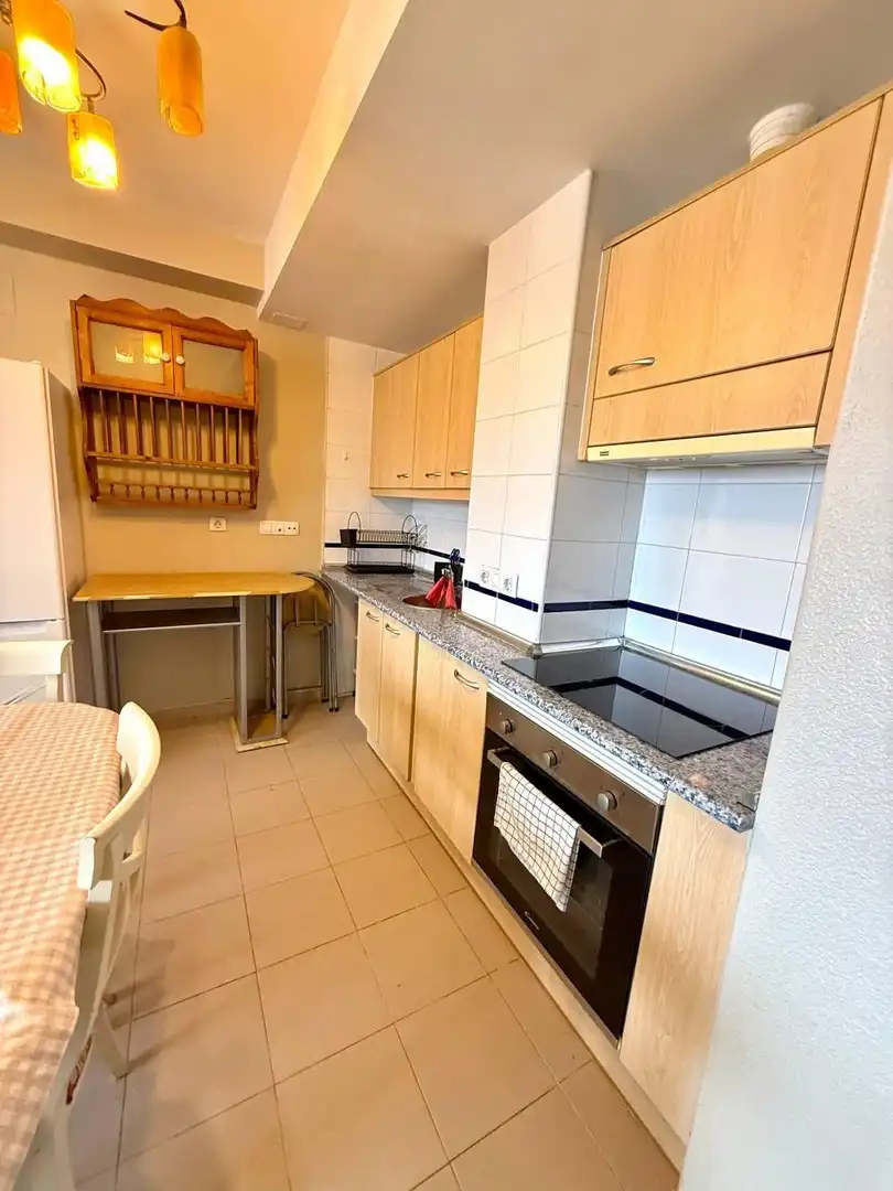 Cuina de Apartament en venda en Villajoyosa / La Vila Joiosa amb Aire condicionat, Terrassa i Balcó