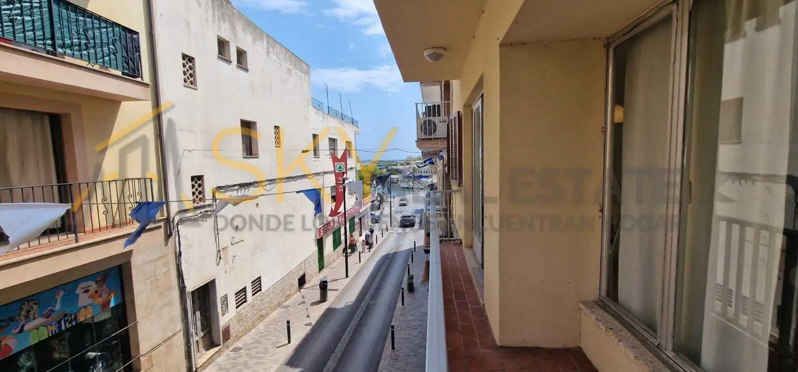 Vista exterior de Pis en venda en  Palma de Mallorca amb Aire condicionat, Terrassa i Moblat