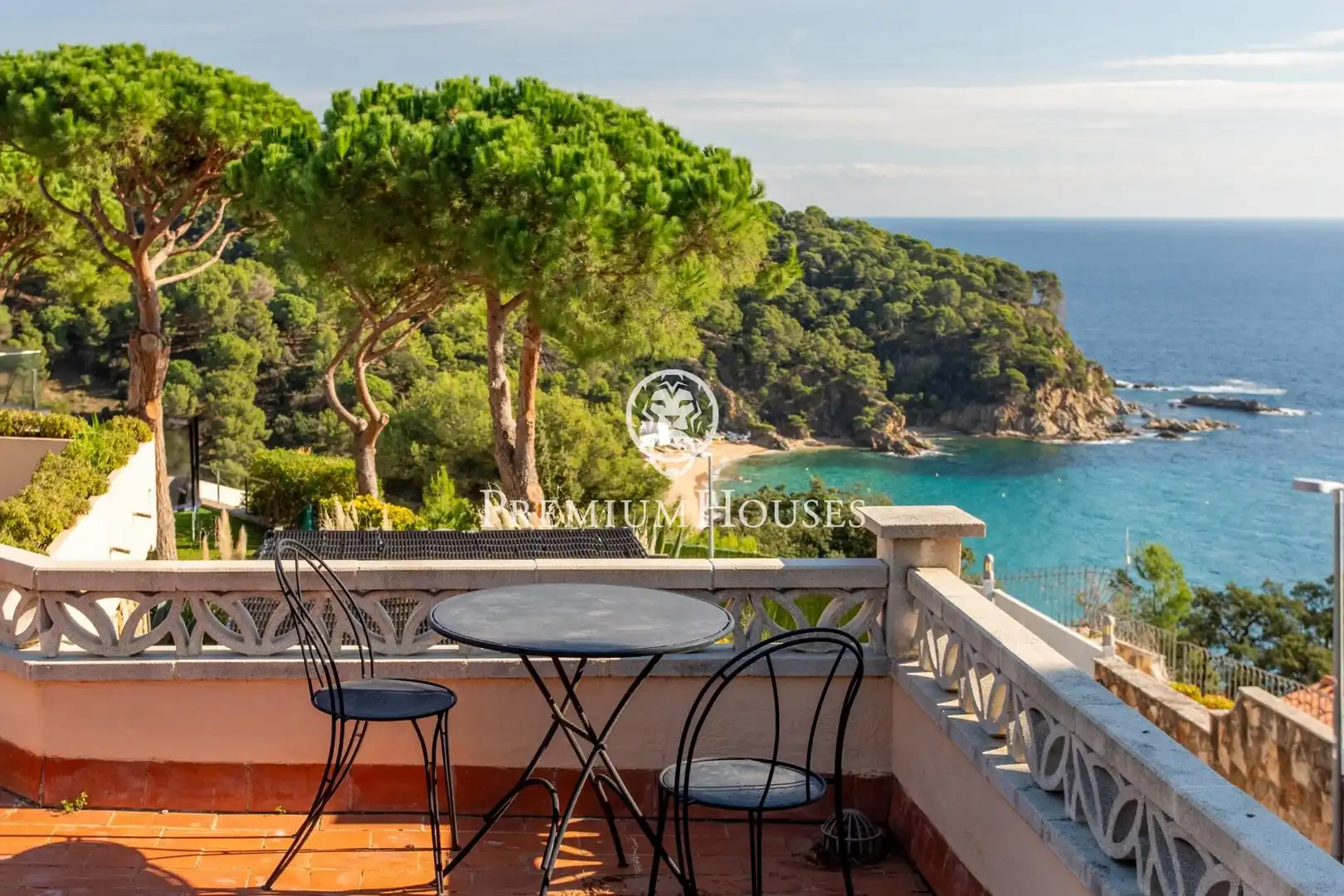 Terrassa de Casa o xalet en venda en Lloret de Mar amb Calefacció, Jardí privat i Piscina