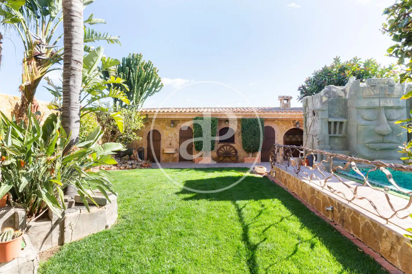Jardín de Casa o chalet de alquiler en Benifaió con Aire acondicionado, Calefacción y Jardín privado