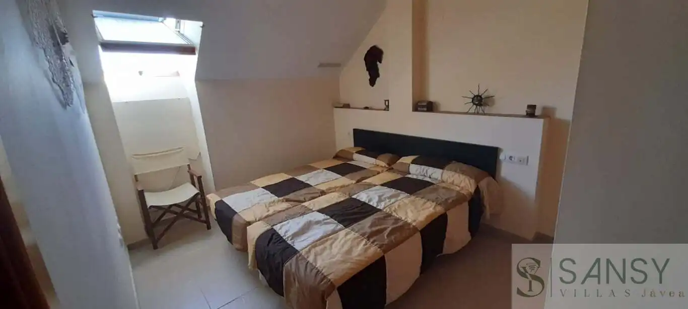 Bedroom of Attic for sale in Dénia  with Air Conditioner, Heating and Community pool