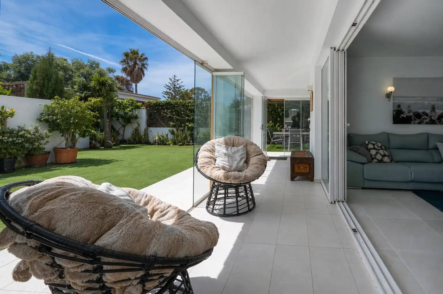 Terrace of Houses for sale in Estepona  with Air Conditioner, Private garden and Terrace