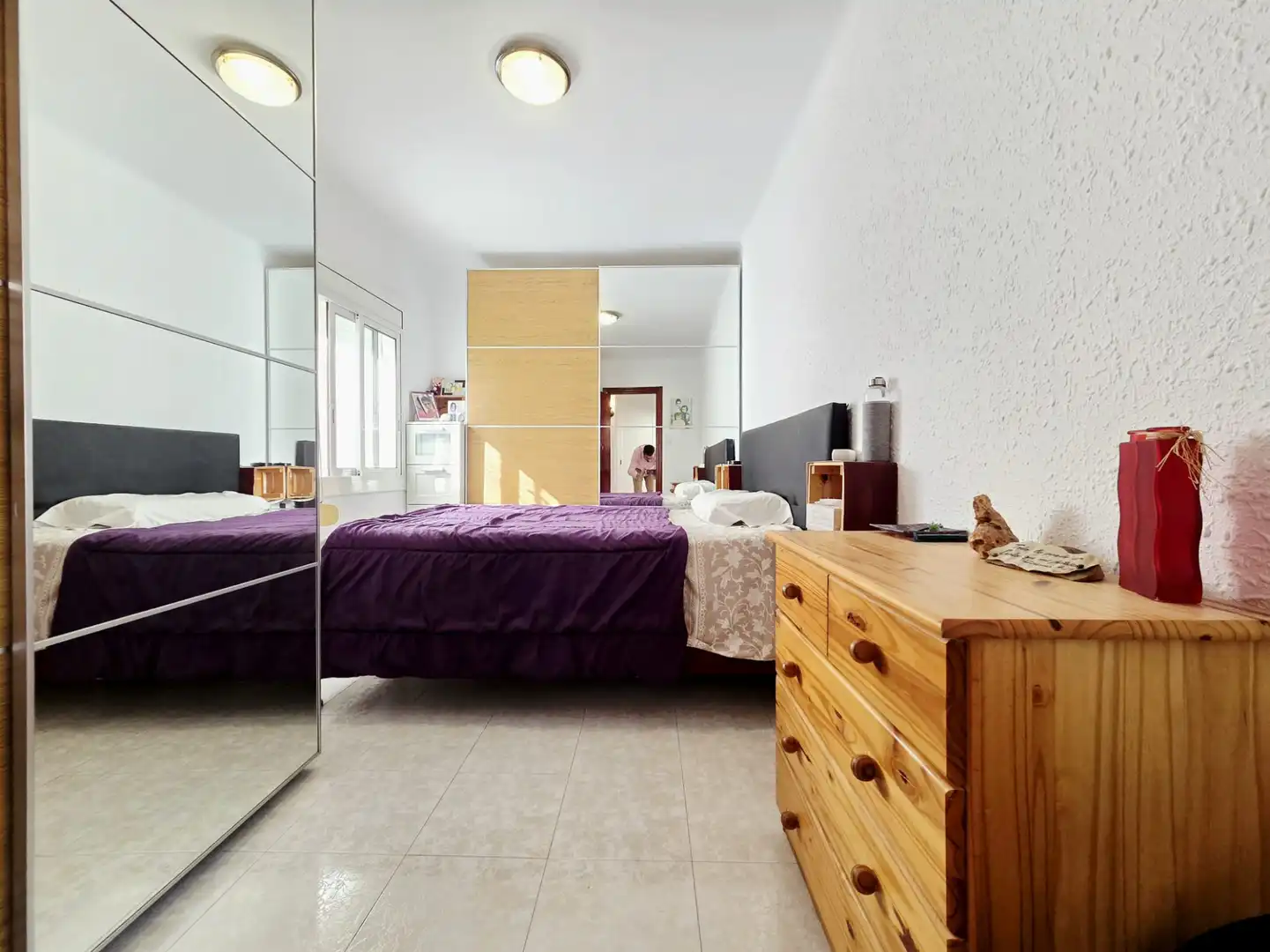 Bedroom of Duplexes for sale in L'Hospitalet de Llobregat  with Parquet flooring, Terrace and Oven