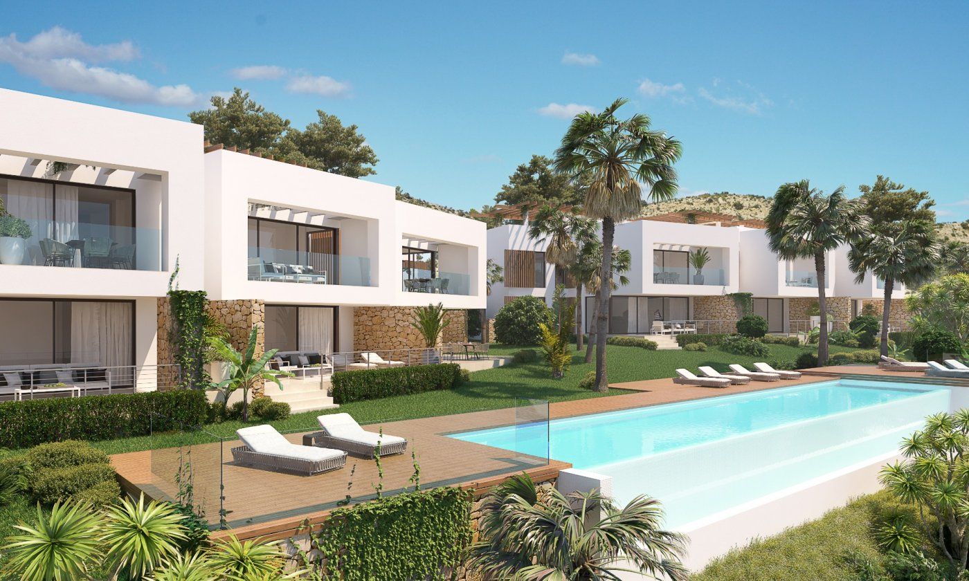 Jardí de Dúplex en venda en Monforte del Cid amb Aire condicionat, Jardí privat i Terrassa