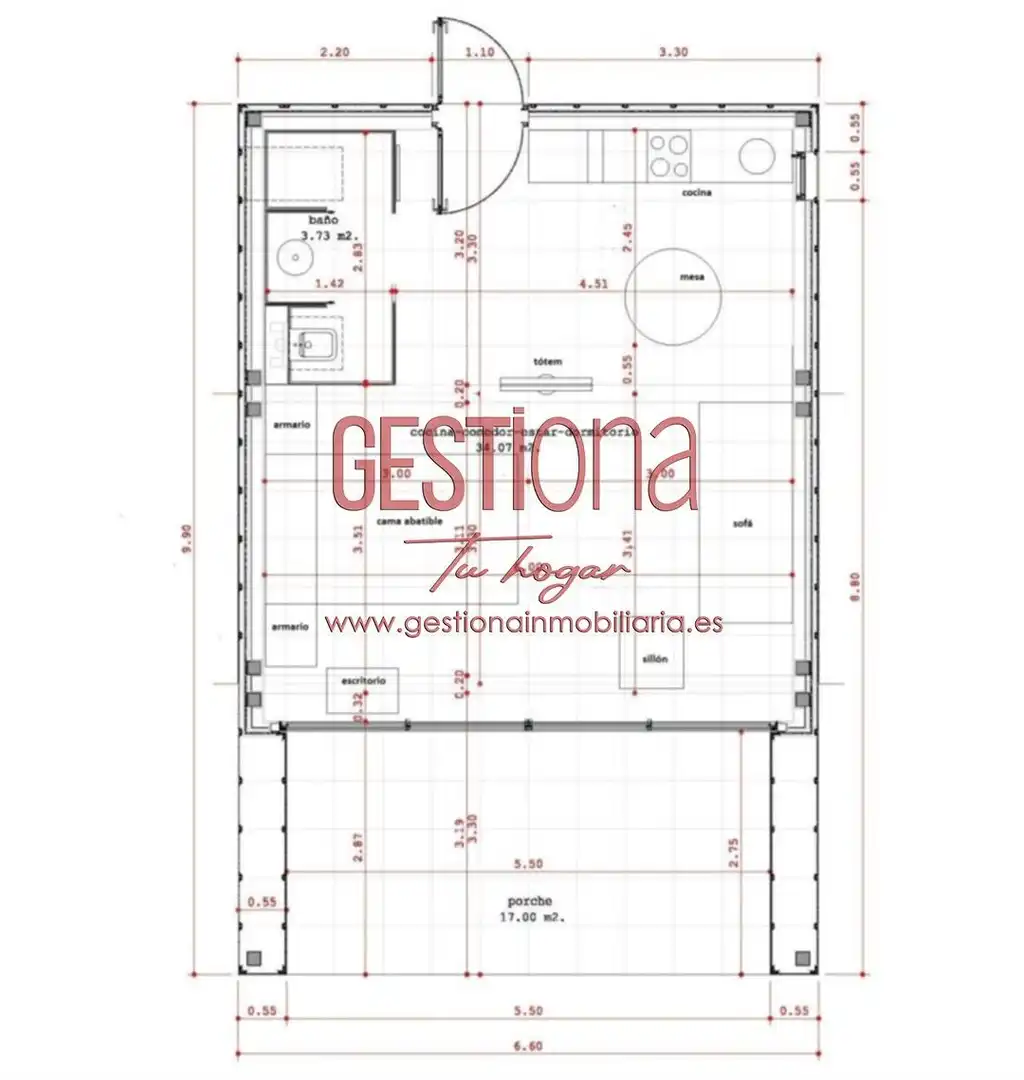Wohnung zum Verkauf in Bareyo mit Terrasse und Möbliert