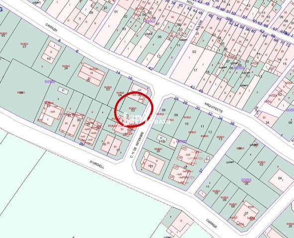 Terreno en Venta en ONZE DE SETEMBRE en Vilanova de Bellpuig