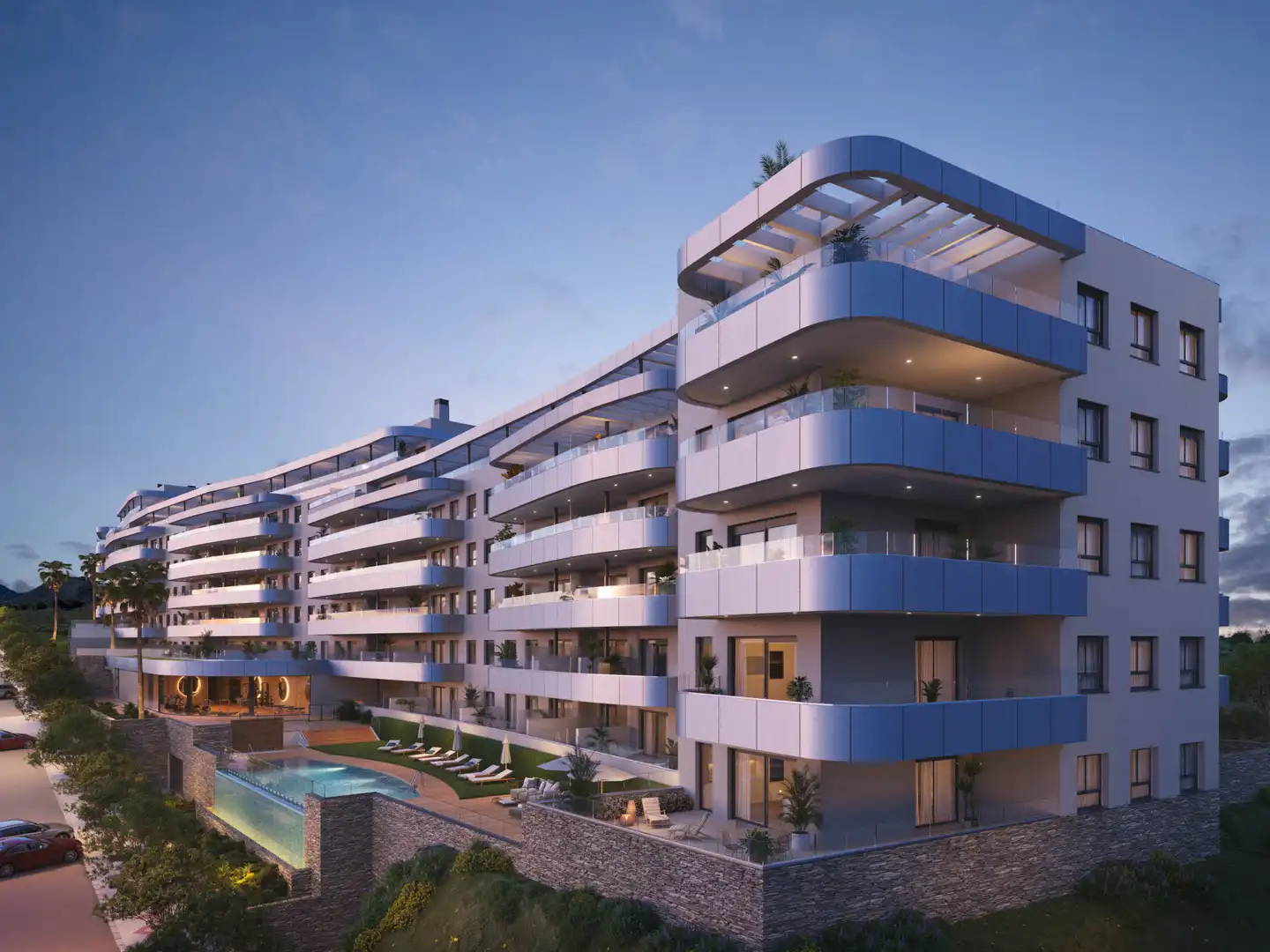 Vista exterior de Àtic en venda en Torremolinos amb Aire condicionat, Terrassa i Piscina