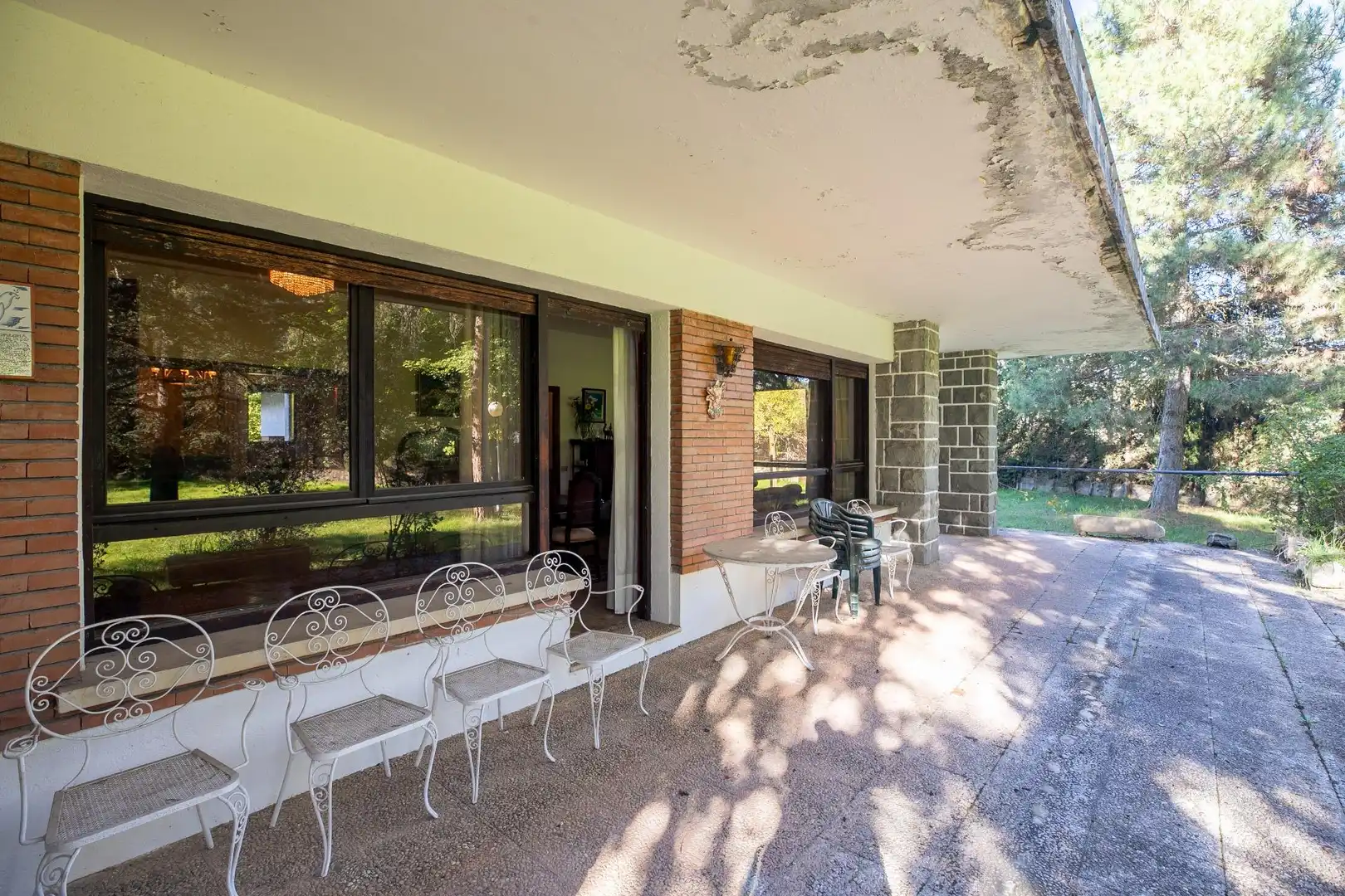 Terrasse von Country house zum Verkauf in Sabiñánigo mit Heizung, Privatgarten und Terrasse