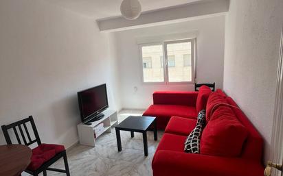 Living room of Flat to rent in  Granada Capital  with Furnished, Washing machine and Microwave
