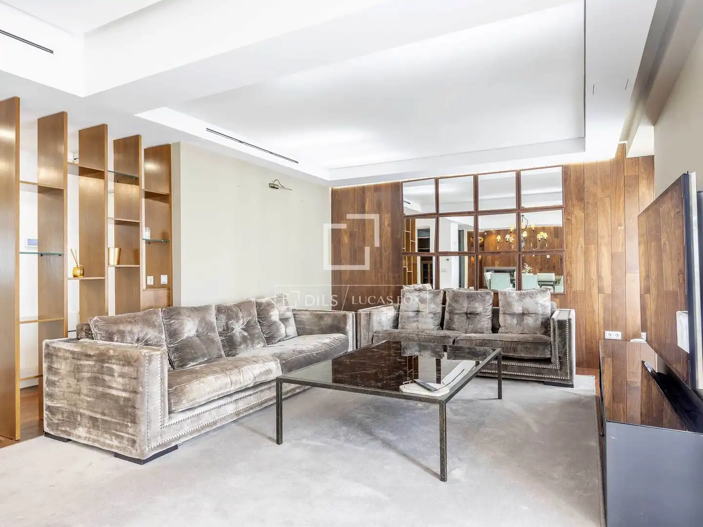 Sala d'estar de Pis de lloguer en Quart de Poblet amb Aire condicionat, Calefacció i Parquet