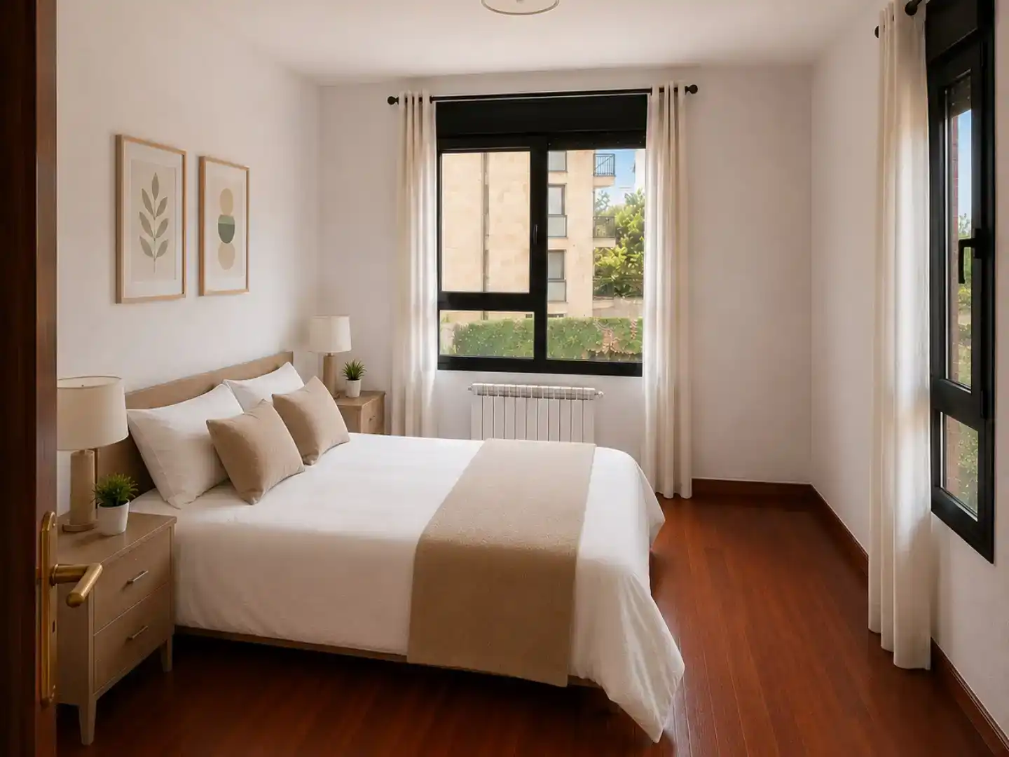 Bedroom of Flat for sale in Santander  with Swimming Pool
