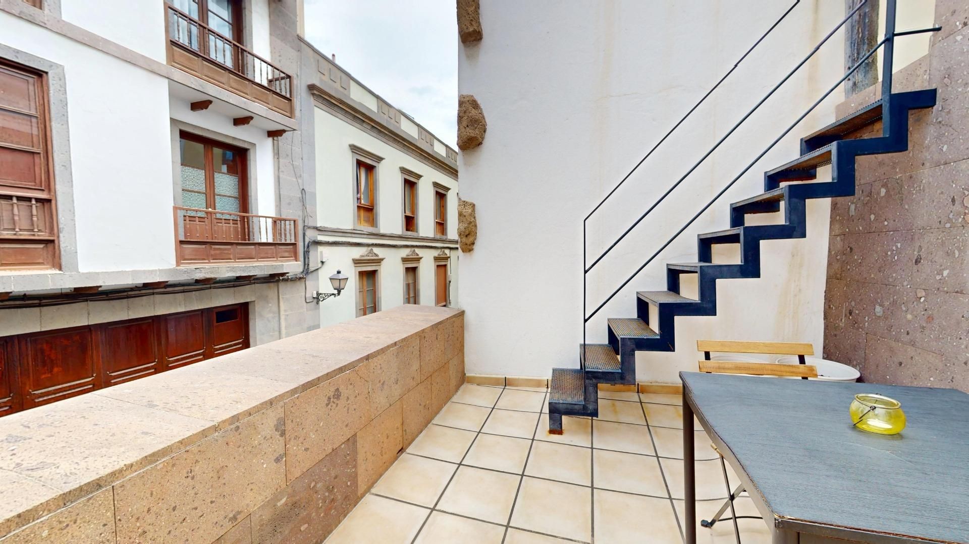 Exterior view of Single-family semi-detached for sale in Las Palmas de Gran Canaria  with Terrace
